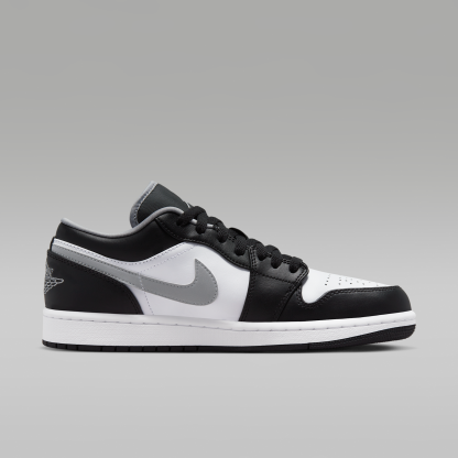 Air Jordan 1 Low - Μαύρο/Λευκό/Particle Grey - 3