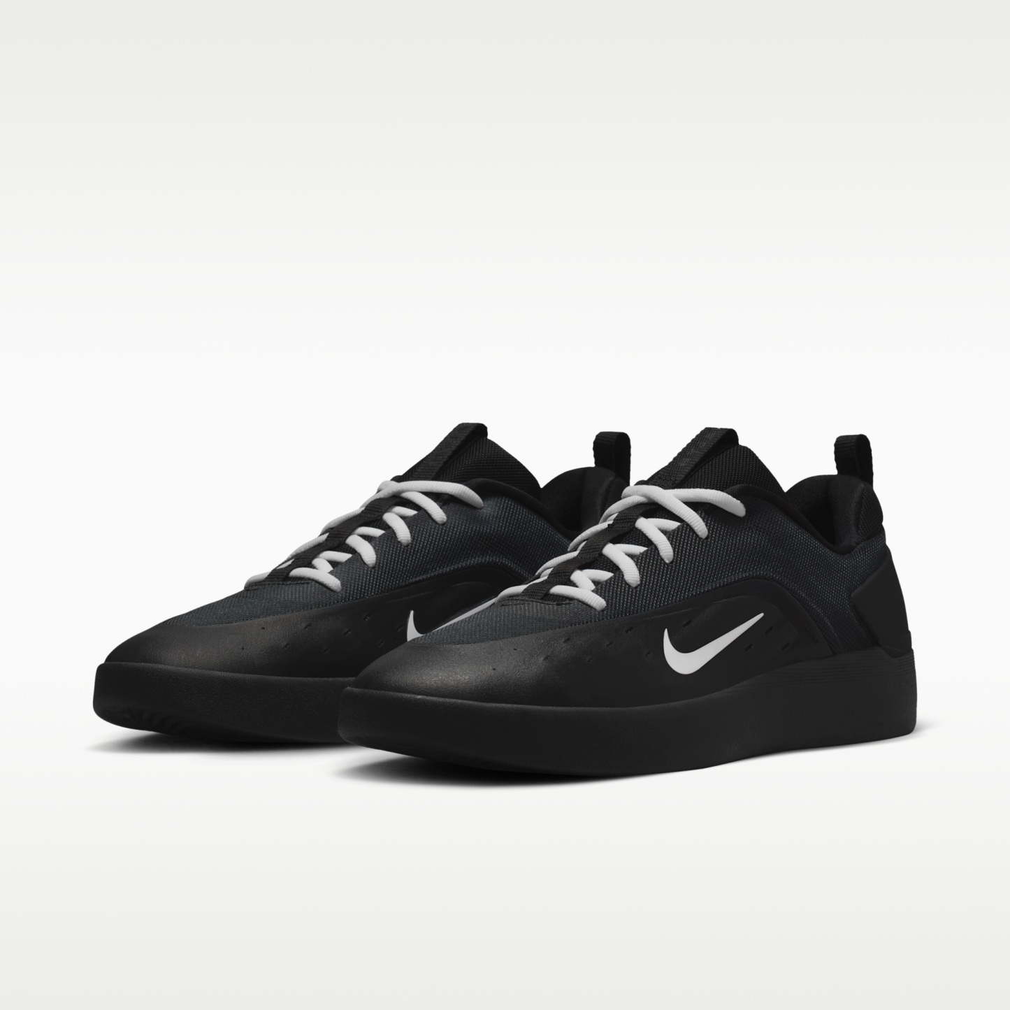 Nike SB Zoom Nyjah 4 - Μαύρο/Μαύρο/Λευκό/Λευκό - 5