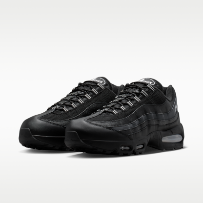 Nike Air Max 95 Big Bubble - Μαύρο/Metallic Silver/Cool Grey/Λευκό - 5