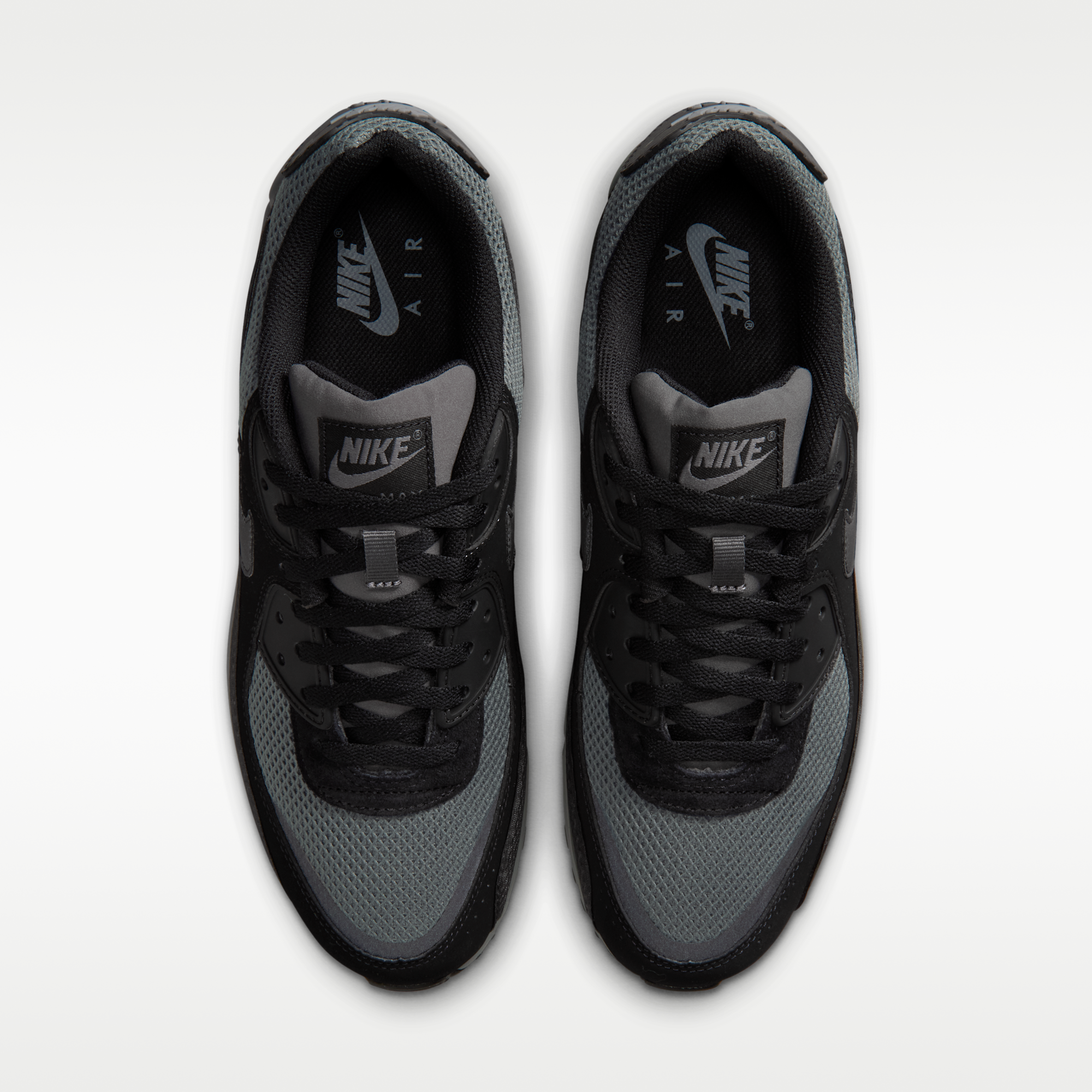 Nike Air Max 90 Premium - Μαύρο/Iron Grey/Cool Grey/Μαύρο - 4