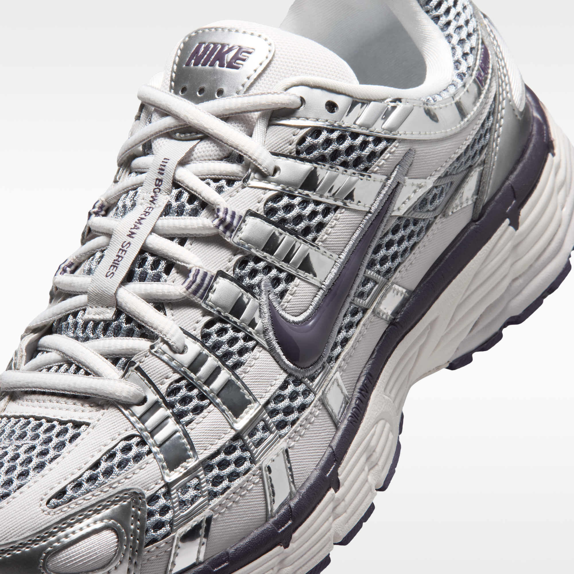Nike P-6000 - Vast Grey/Metallic Silver/Stealth/Dark Raisin - 7