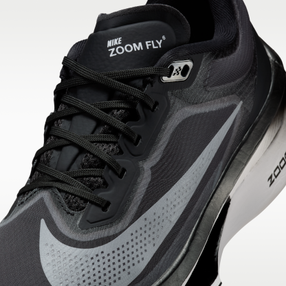 Nike Zoom Fly 6 - Μαύρο/Light Smoke Grey/Λευκό - 7