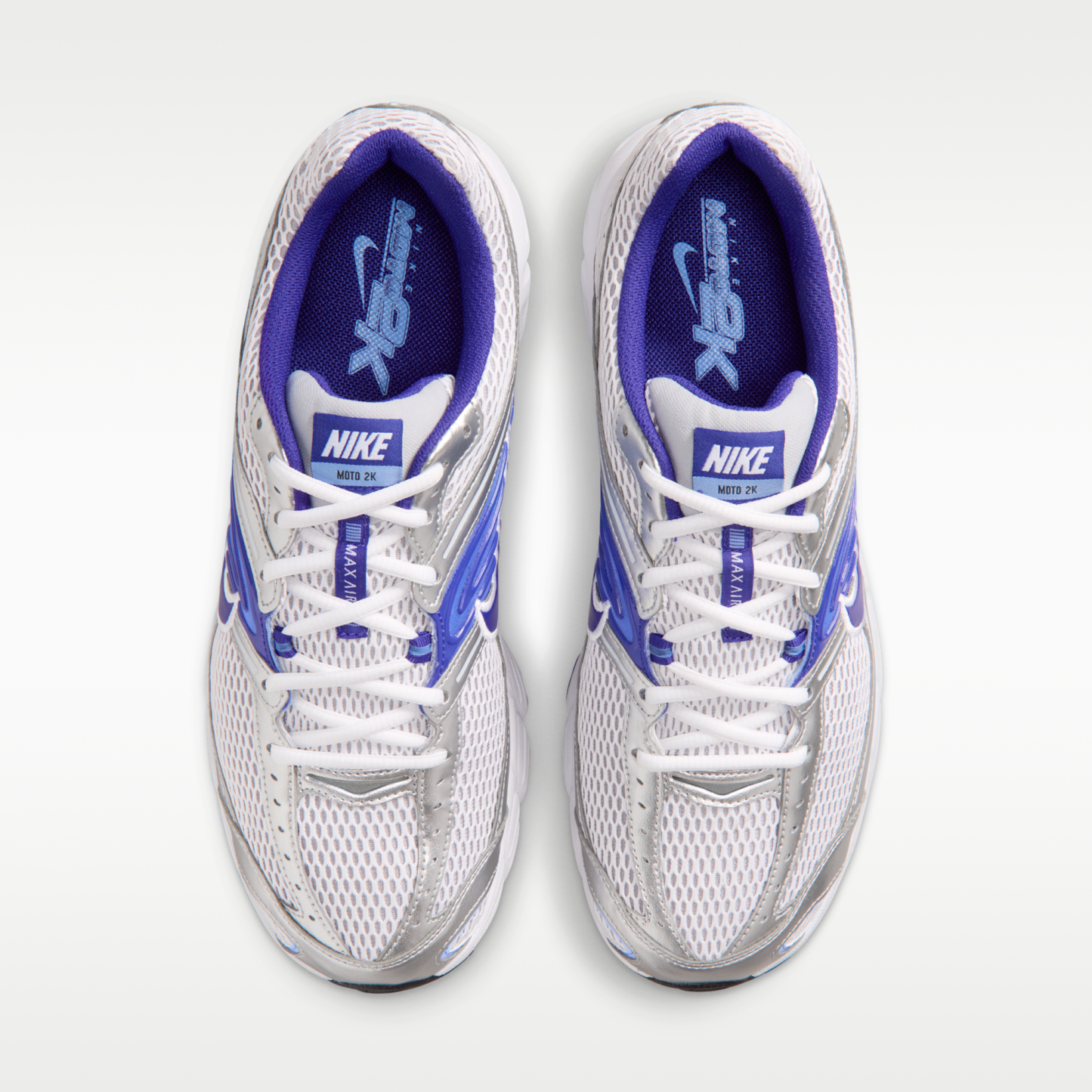 Nike Air Max Moto 2K - Λευκό/Wolf Grey/Royal Pulse/Concord - 4