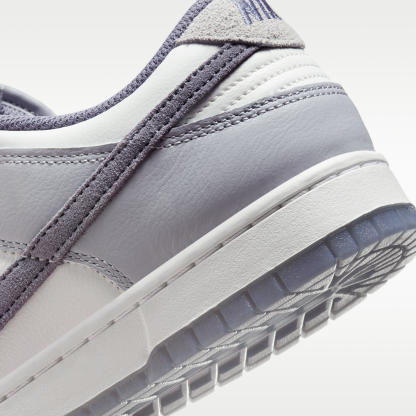Nike Dunk Low Retro SE Leather/Suede - Λευκό/Platinum Tint/Pure Platinum/Light Carbon - 8