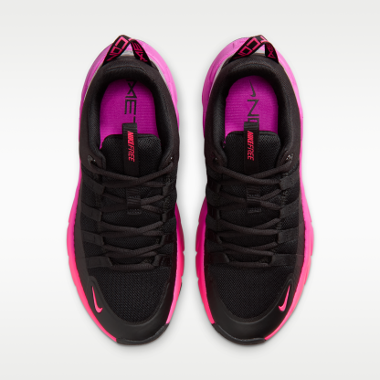 Nike Free Metcon 7 - Μαύρο/Hyper Pink/Metallic Cool Grey/Fuchsia Blast - 4