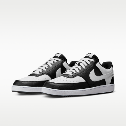 Nike Court Vision Low - Μαύρο/Λευκό - 5
