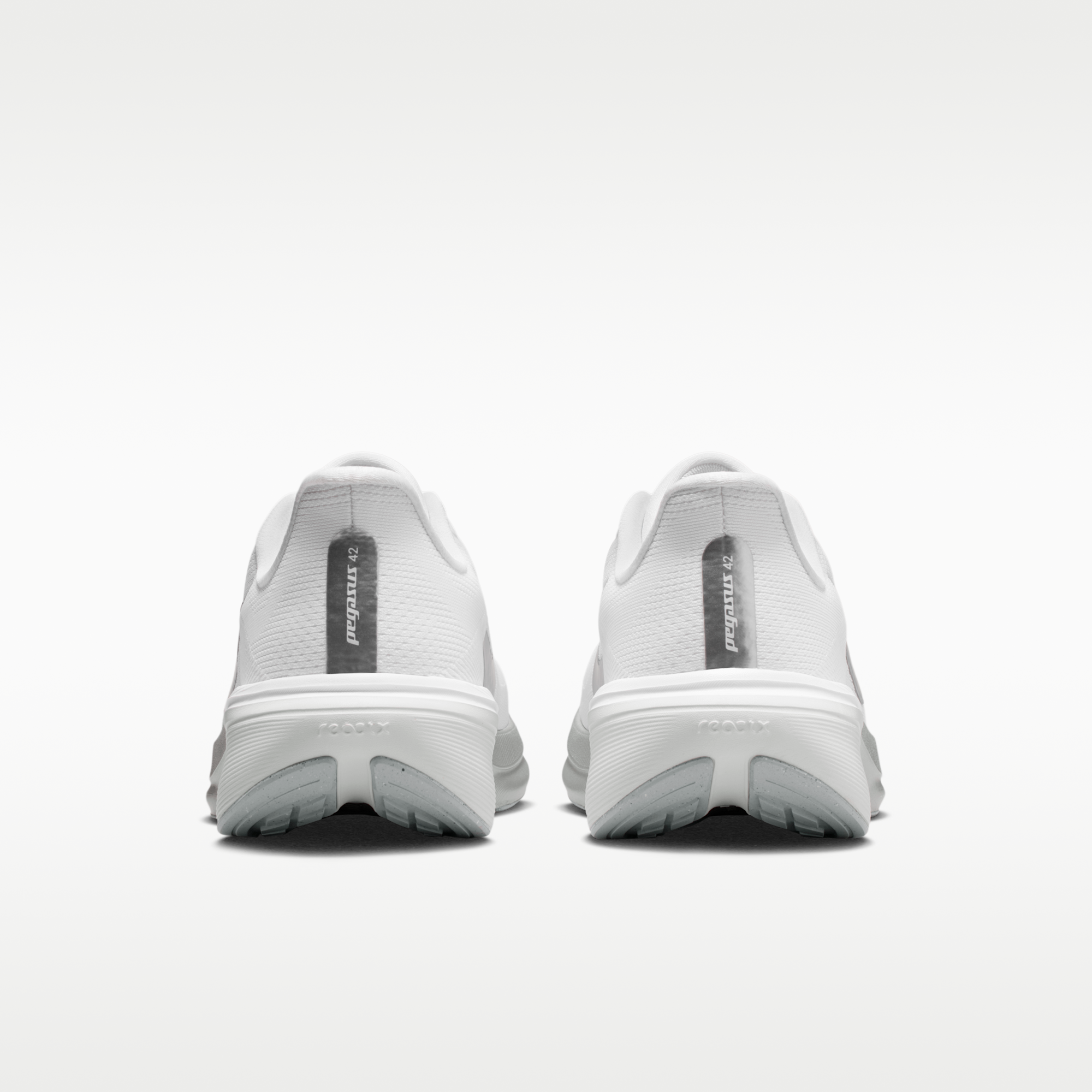 Nike Pegasus 42 - Λευκό/Wolf Grey/Cool Grey/Metallic Silver - 6