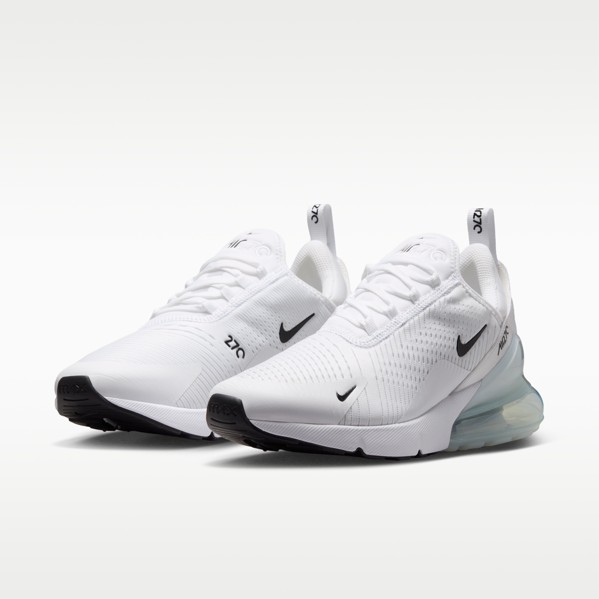 Nike Air Max 270 - Μαύρο/Λευκό - 5