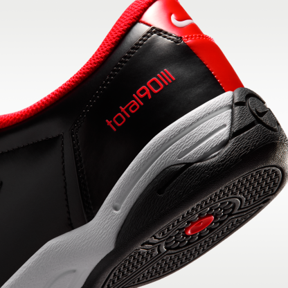 Nike Total 90 - Μαύρο/Λευκό/Μαύρο/Bright Crimson - 8