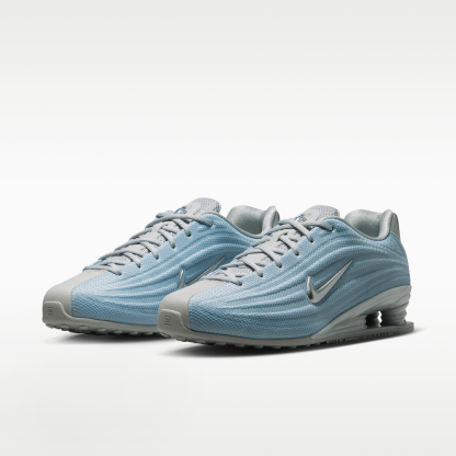 Nike Shox Z - Light Armory Blue/Flat Silver/Grey Fog/Metallic Silver - 5