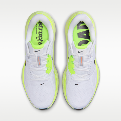 Nike Structure Plus - Λευκό/Pure Platinum/Volt/Μαύρο - 4