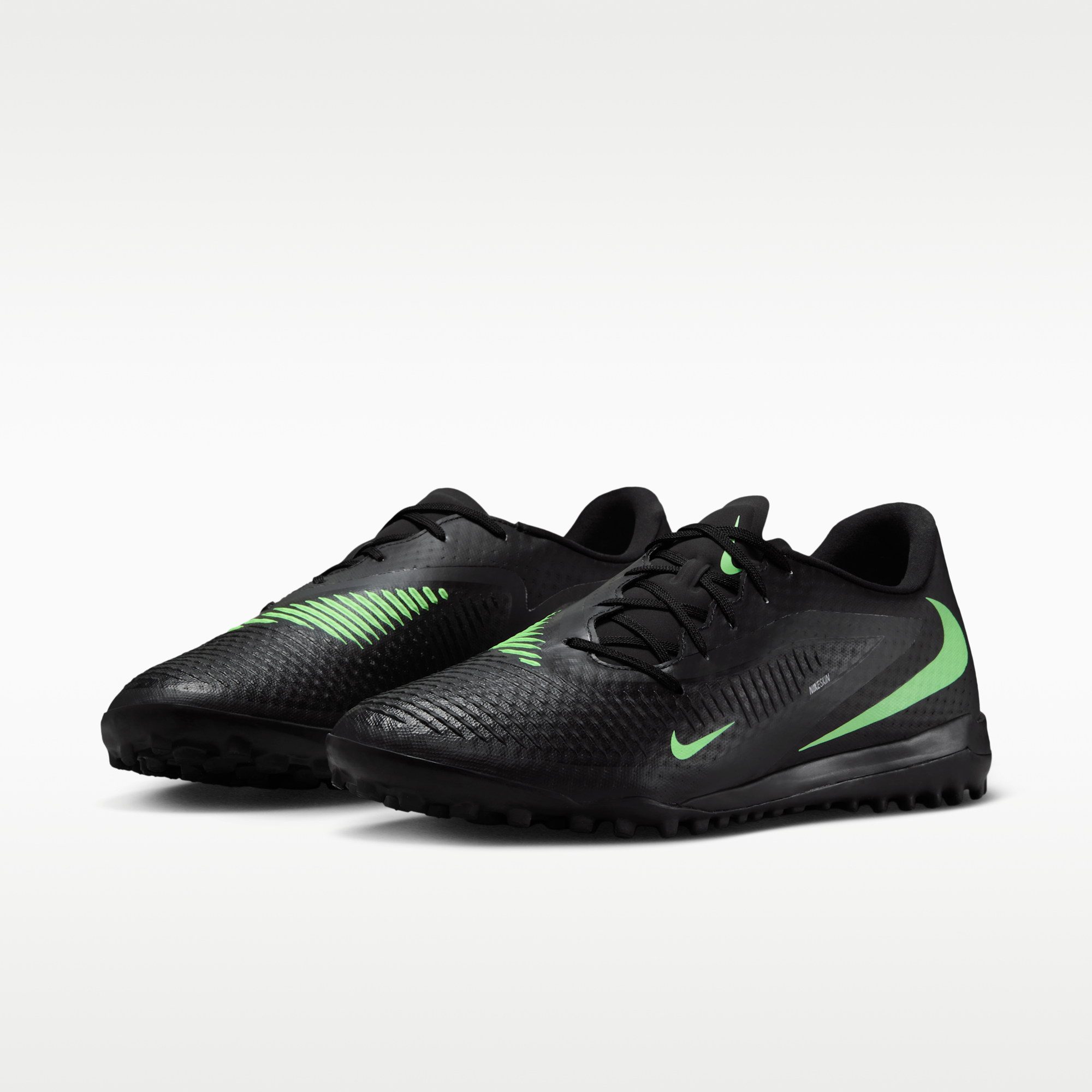 Nike Phantom 6 Low Academy - Μαύρο/Μαύρο/Illusion Green (HQ2325-001) - 5