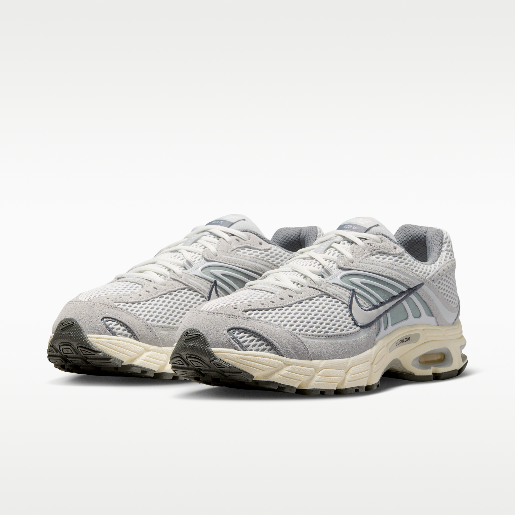 Nike Air Max Moto 2K - Grey Fog/Gunsmoke/Coconut Milk/Summit White - 5