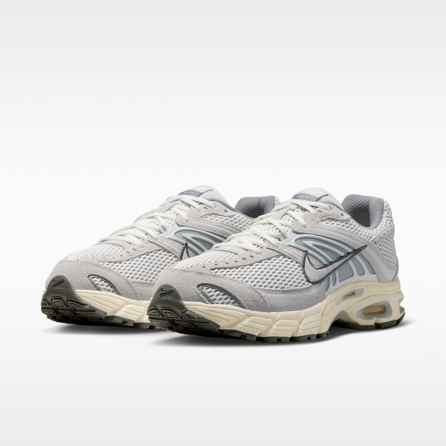 Nike Air Max Moto 2K - Grey Fog/Gunsmoke/Coconut Milk/Summit White - 5
