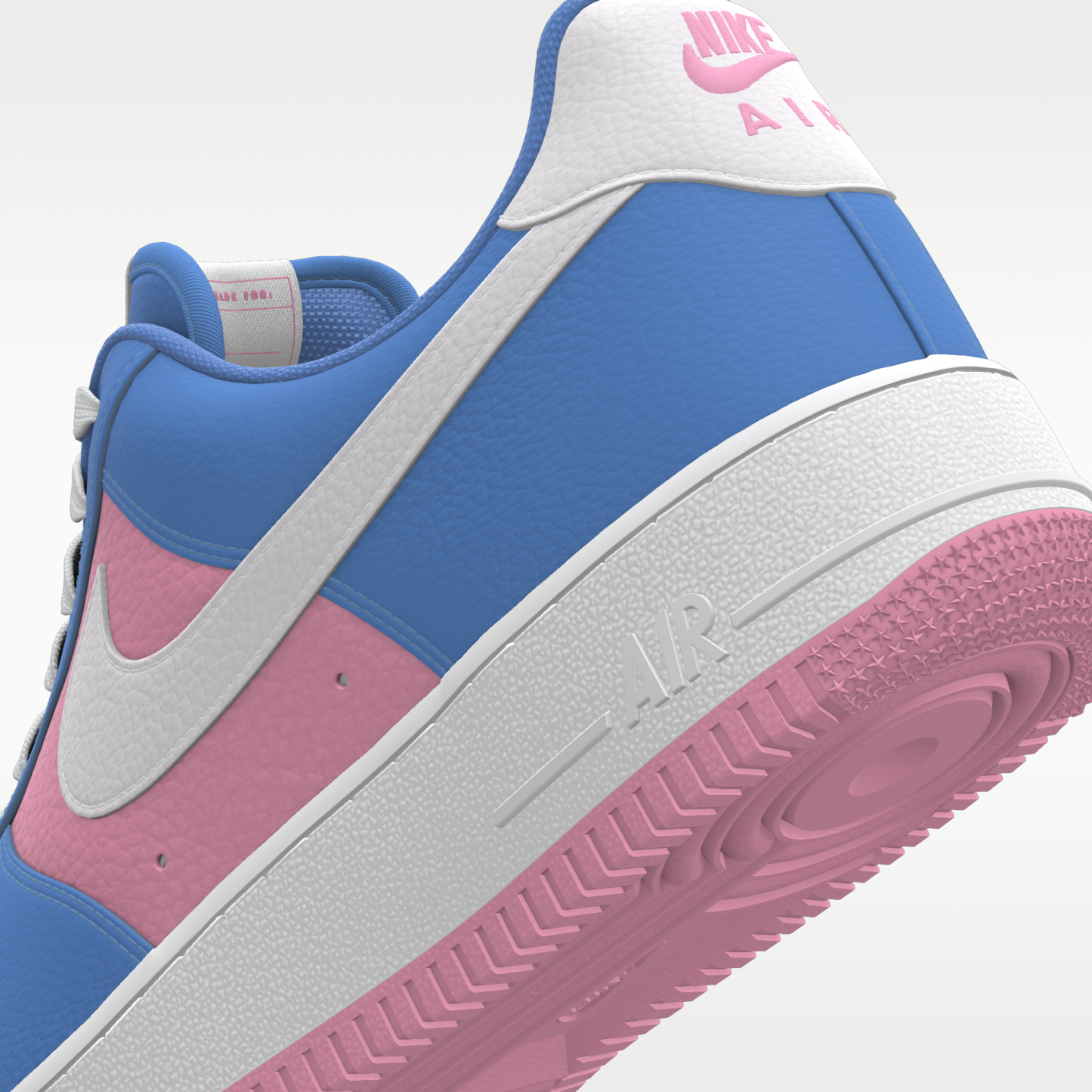 Nike Air Force 1 By You - Πολύχρωμο/Πολύχρωμο (2723994017) - 8