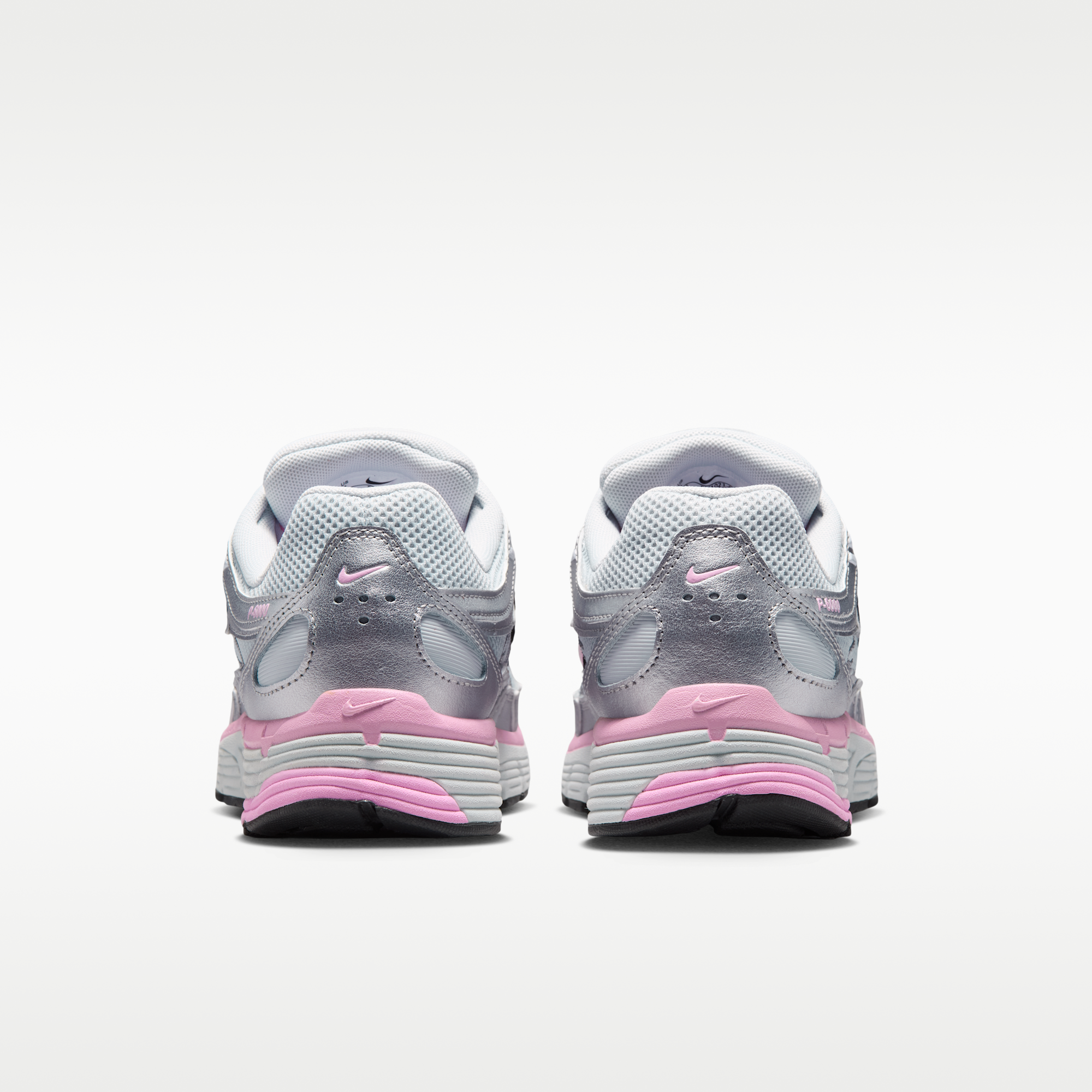 Nike P-6000 - Pure Platinum/Metallic Silver/Μαύρο/Pink Rise - 6