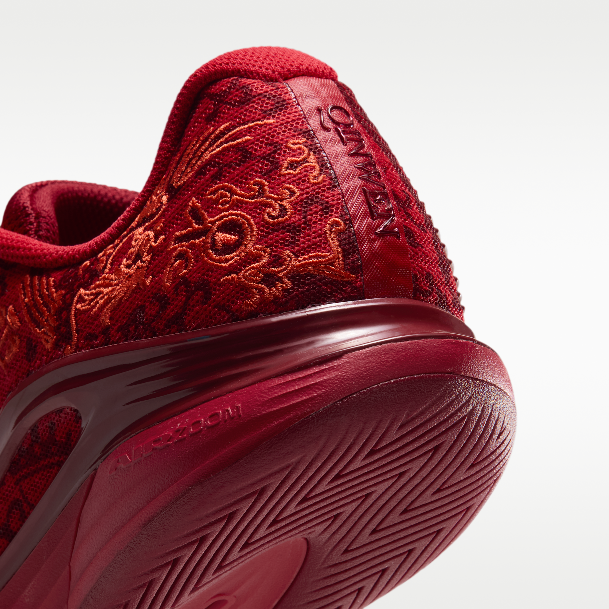 Nike Vapor 12 "Qinwen Zheng" - University Red/Tough Red/Picante Red/Metallic Gold - 8