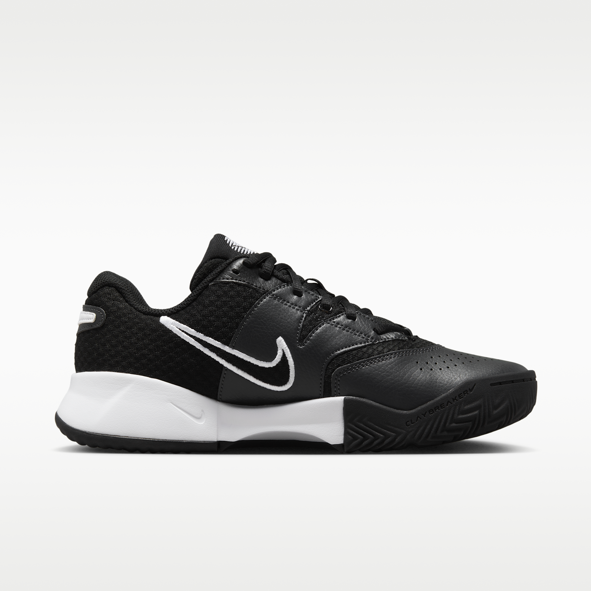 NikeCourt Lite 4 - Μαύρο/Anthracite/Λευκό - 3