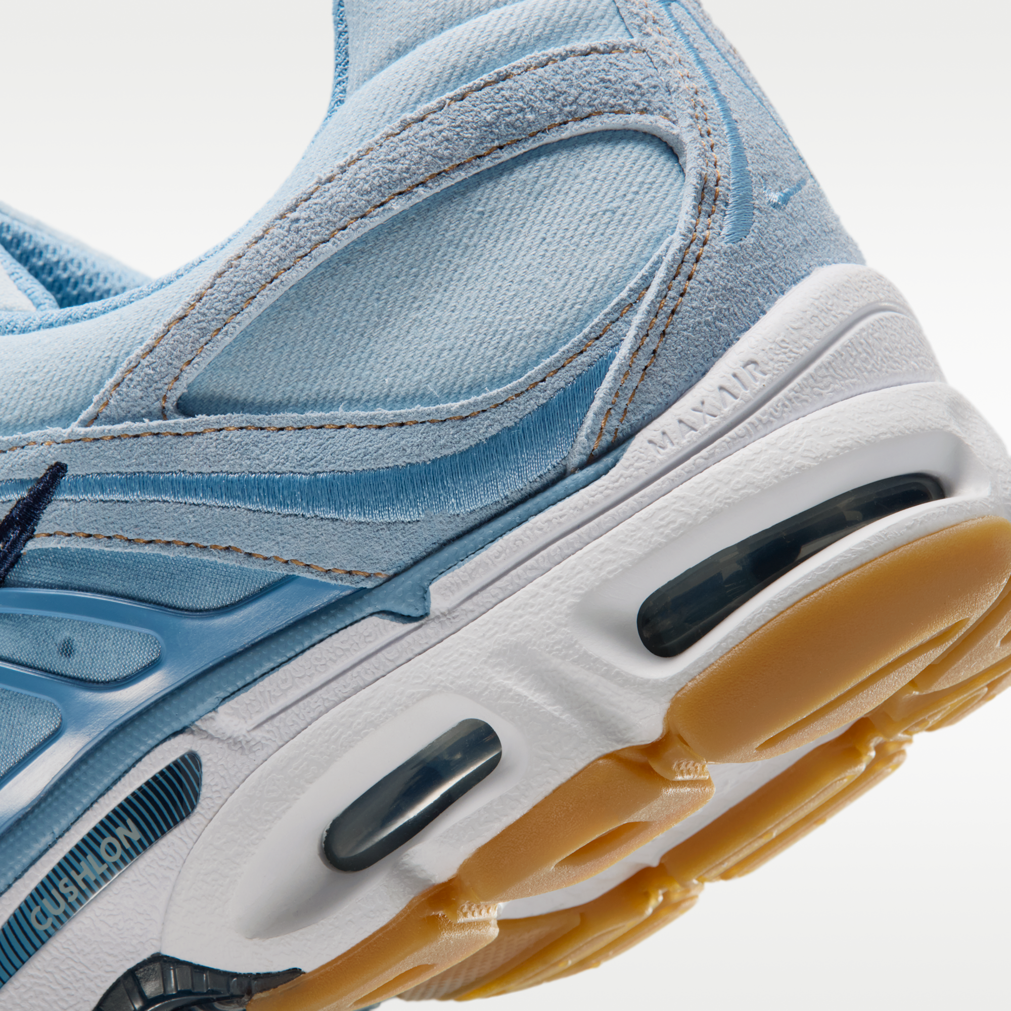 Nike Air Max Moto 2K - Light Armory Blue/Work Blue/Gum Light Brown/Λευκό - 8