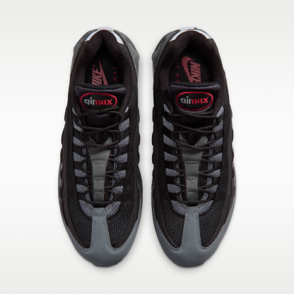 Nike Air Max 95 Big Bubble "OG" - Μαύρο/Smoke Grey/Dark Smoke Grey/Tough Red - 4
