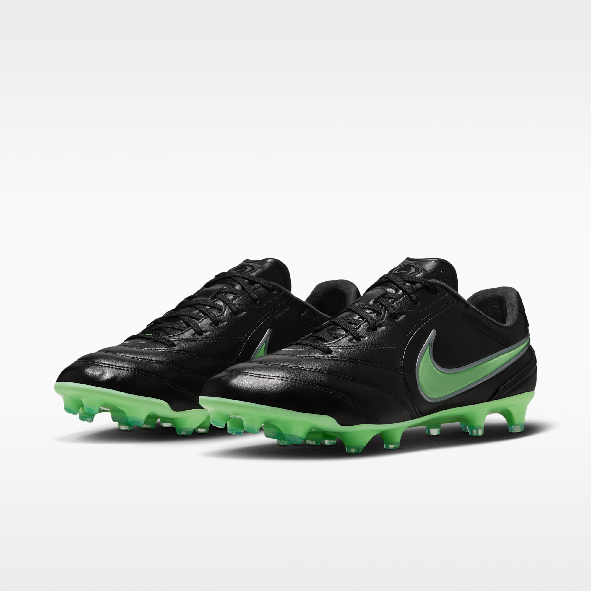 Nike Tiempo Ligera Pro - Μαύρο/Μαύρο/Illusion Green (HQ3158-002) - 5