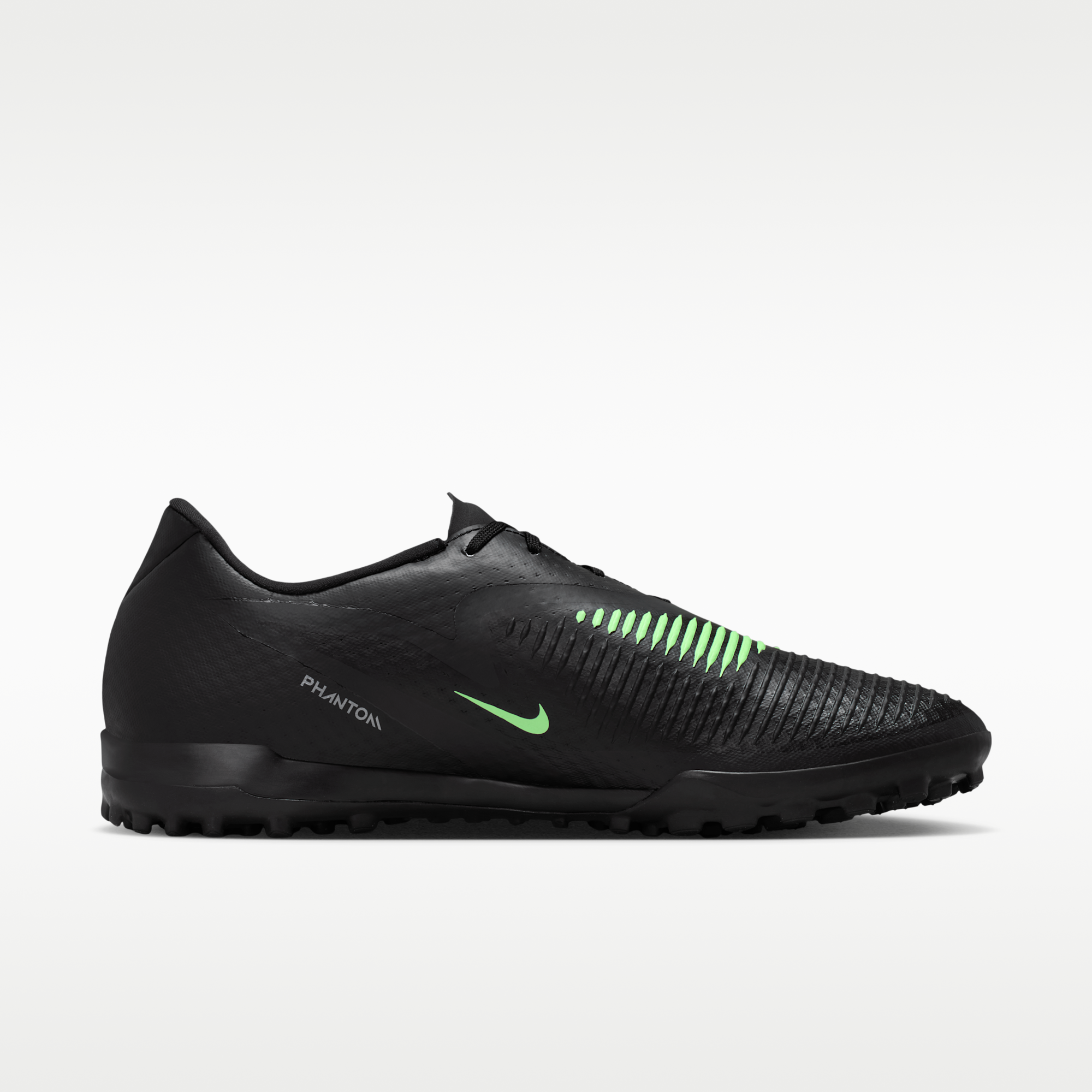Nike Phantom 6 Low Academy - Μαύρο/Μαύρο/Illusion Green (HQ2325-001) - 3