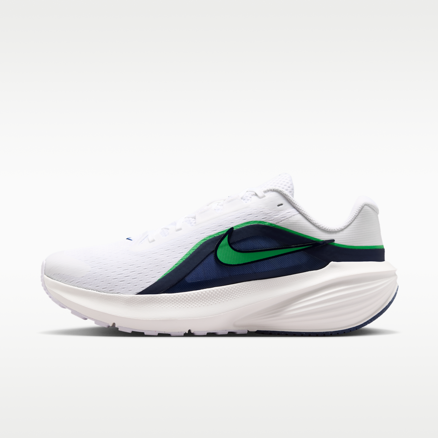 Nike Downshifter 14 - Λευκό/Midnight Navy/Summit White/Green Spark - 1
