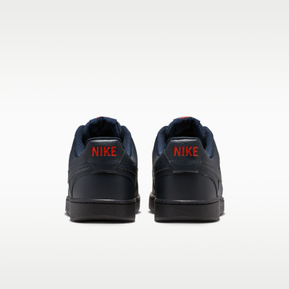 Nike Court Vision Low Next Nature - Dark Obsidian/Picante Red/Dark Obsidian - 6