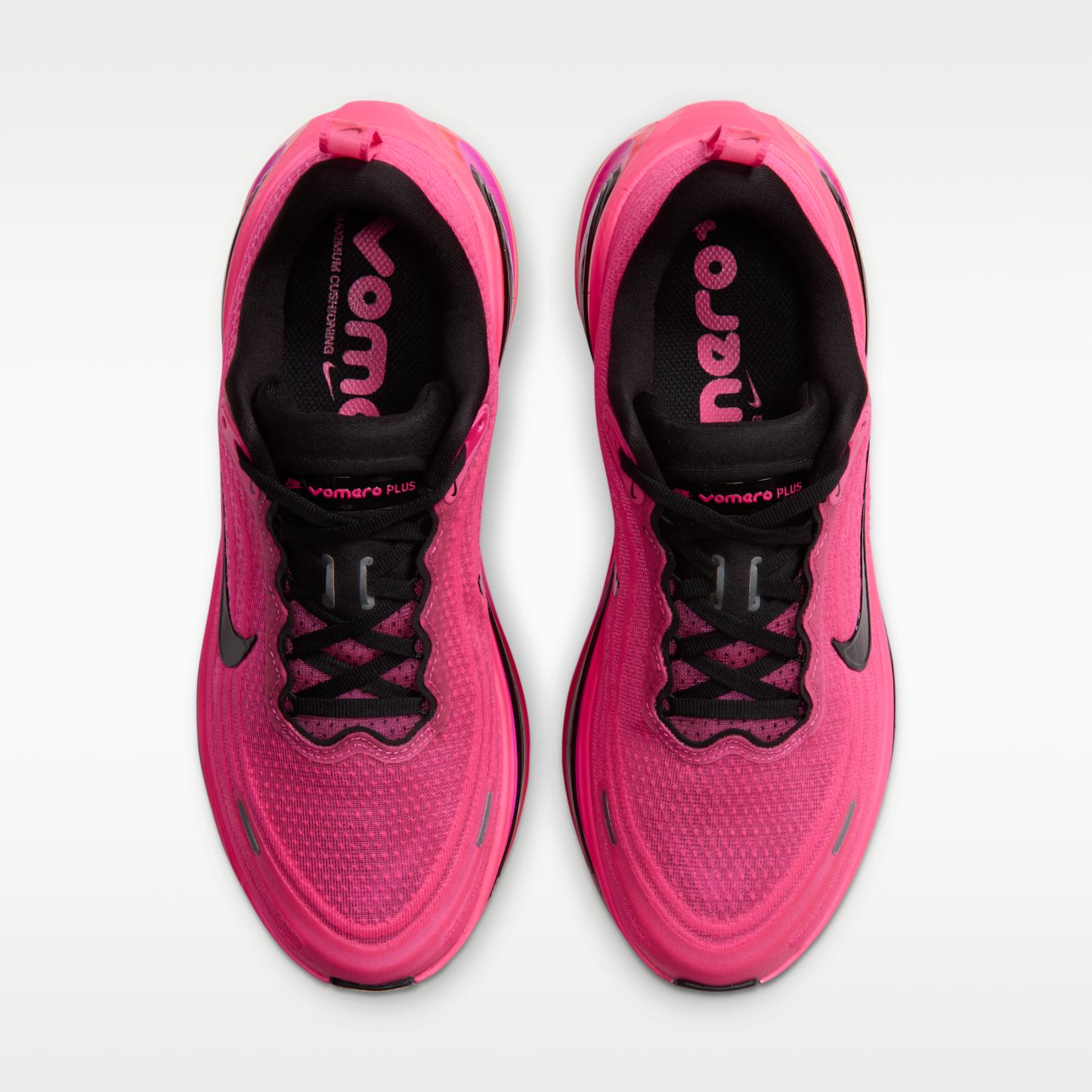 Nike Vomero Plus - Μαύρο/Hyper Pink/Fuchsia Blast/Μαύρο - 4