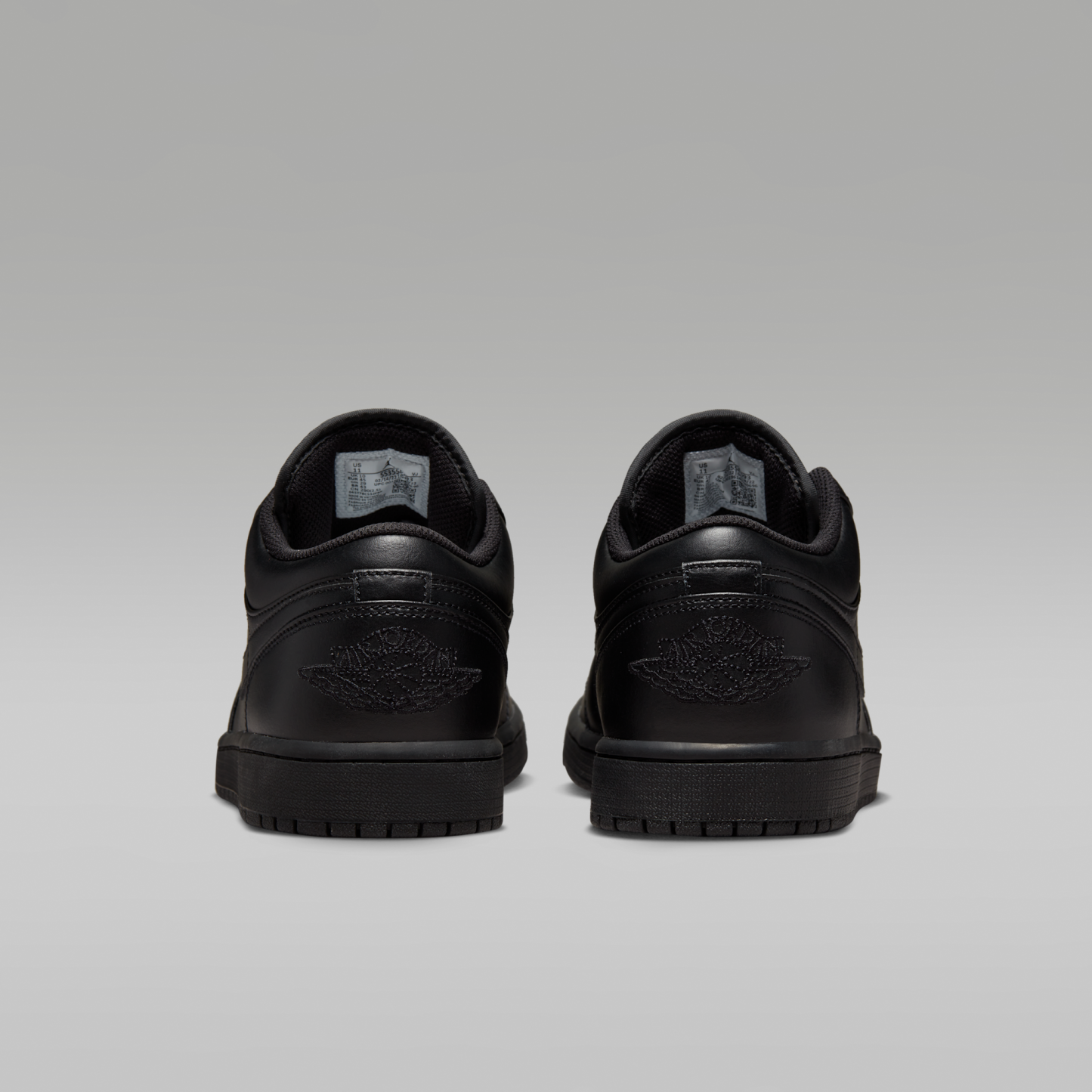 Air Jordan 1 Low - Μαύρο/Μαύρο/Μαύρο - 6