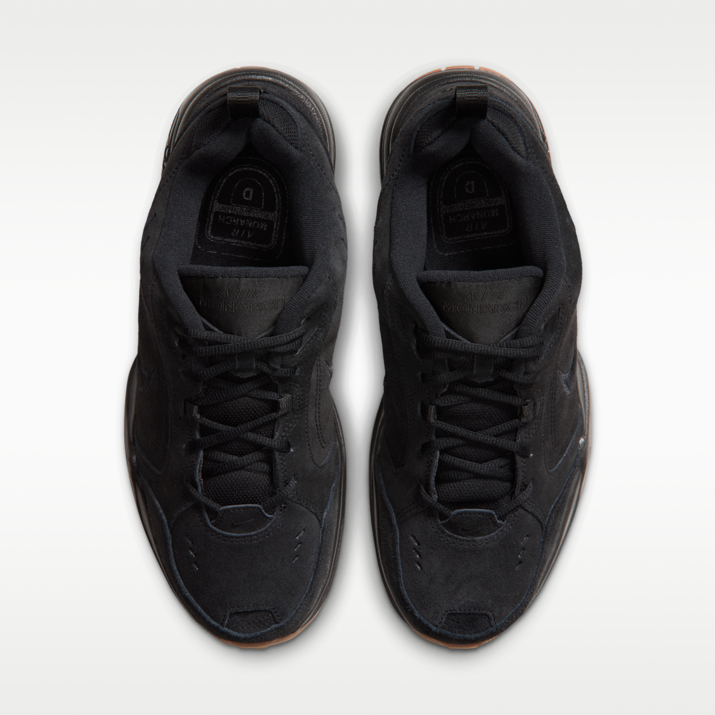Nike Air Monarch IV - Μαύρο/Gum Medium Brown/Μαύρο - 4