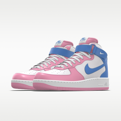 Nike Air Force 1 Mid By You - Πολύχρωμο/Πολύχρωμο/Πολύχρωμο (4523234192) - 2