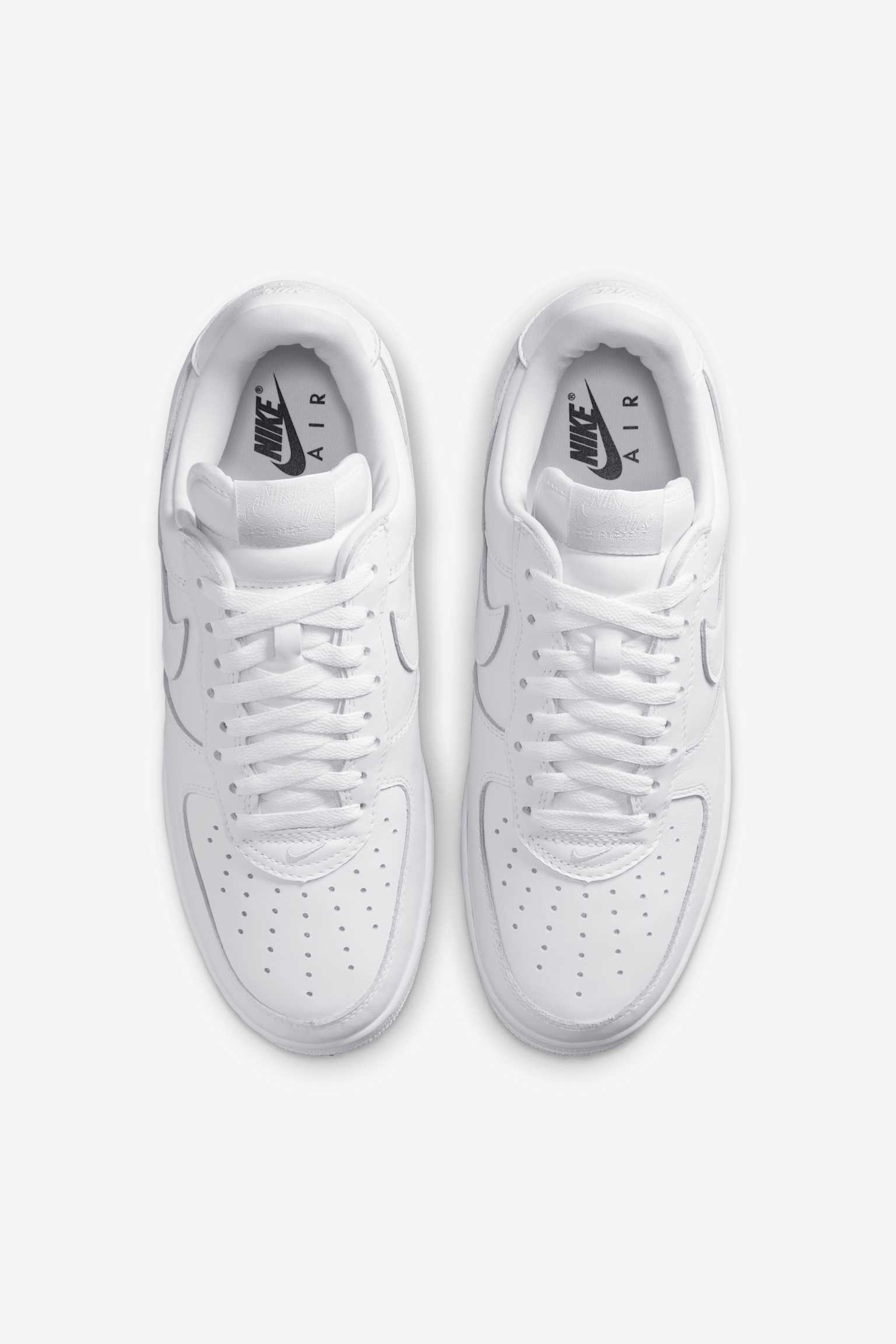 Nike Air Force 1 '01 - Λευκό/Λευκό - 5