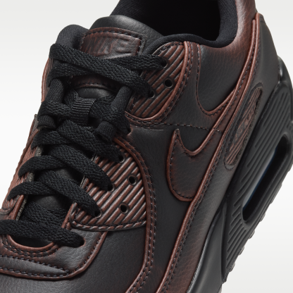 Nike Air Max 90 Premium - Μαύρο/Cinnamon/Μαύρο - 7