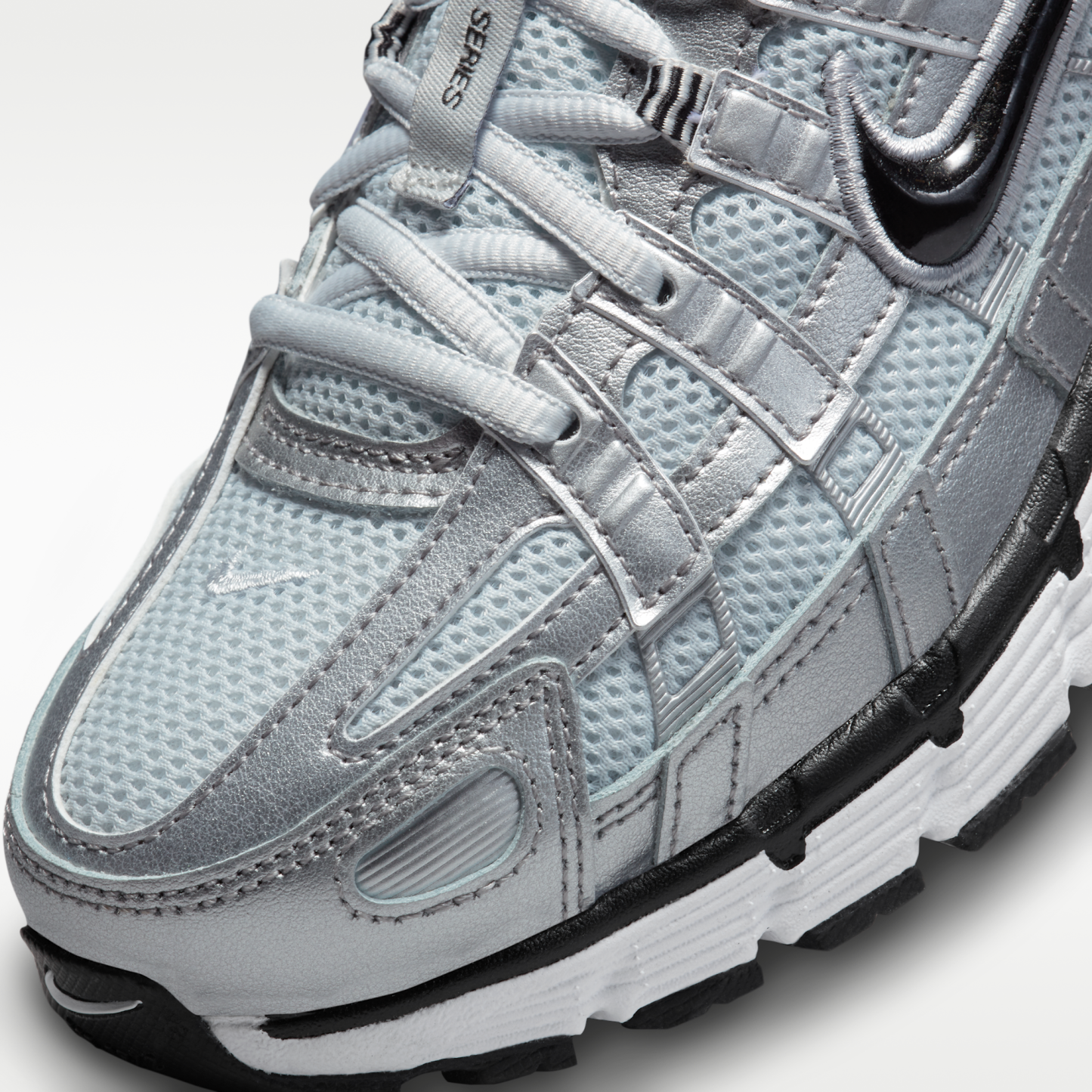 Nike P-6000 - Λευκό/Metallic Silver/Pure Platinum/Μαύρο - 7
