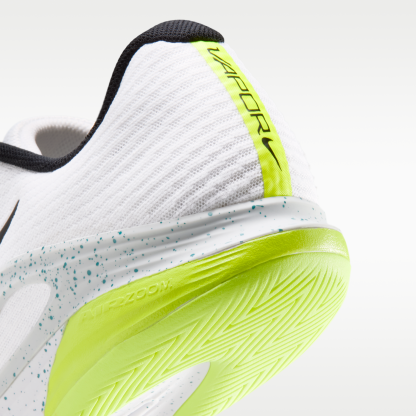 Nike Vapor 12 - Λευκό/Volt/Energy/Μαύρο - 8