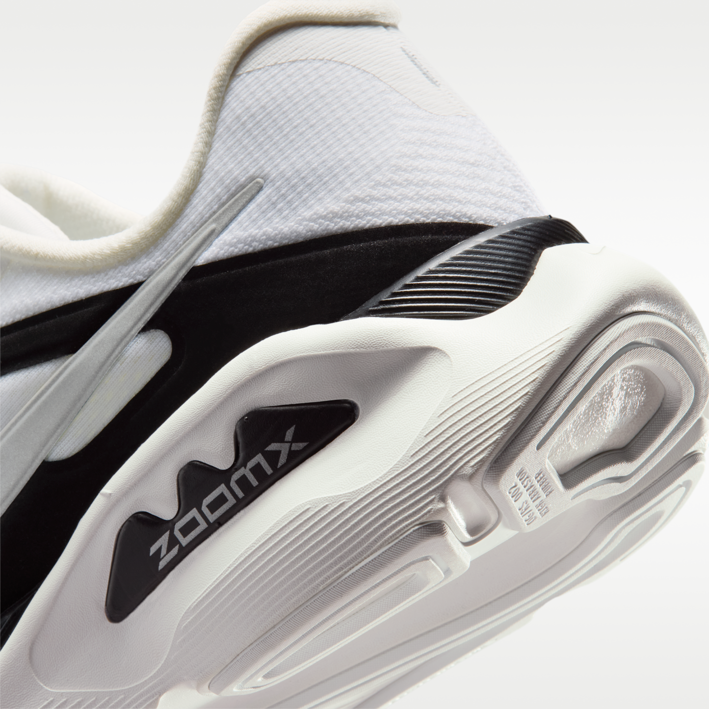 Nike Structure Plus - Summit White/Μαύρο/Metallic Silver - 8