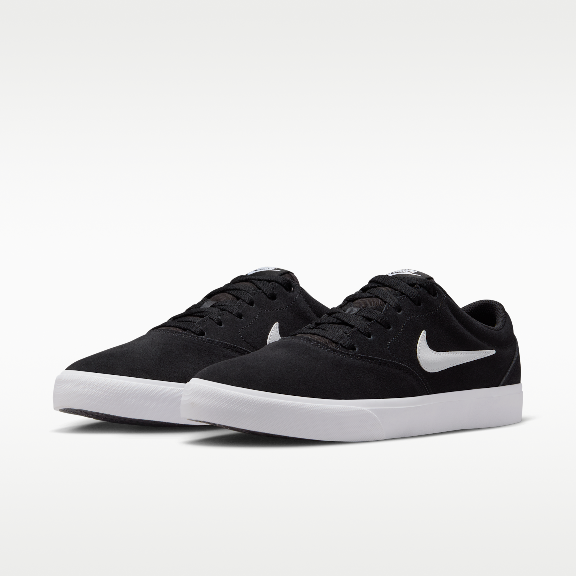 Nike Charge Suede - Μαύρο/Μαύρο/Λευκό - 5