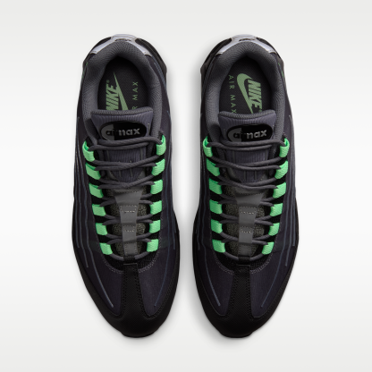 Nike Air Max 95 Big Bubble Tech - Iron Grey/Μαύρο/Metallic Silver/Illusion Green - 4