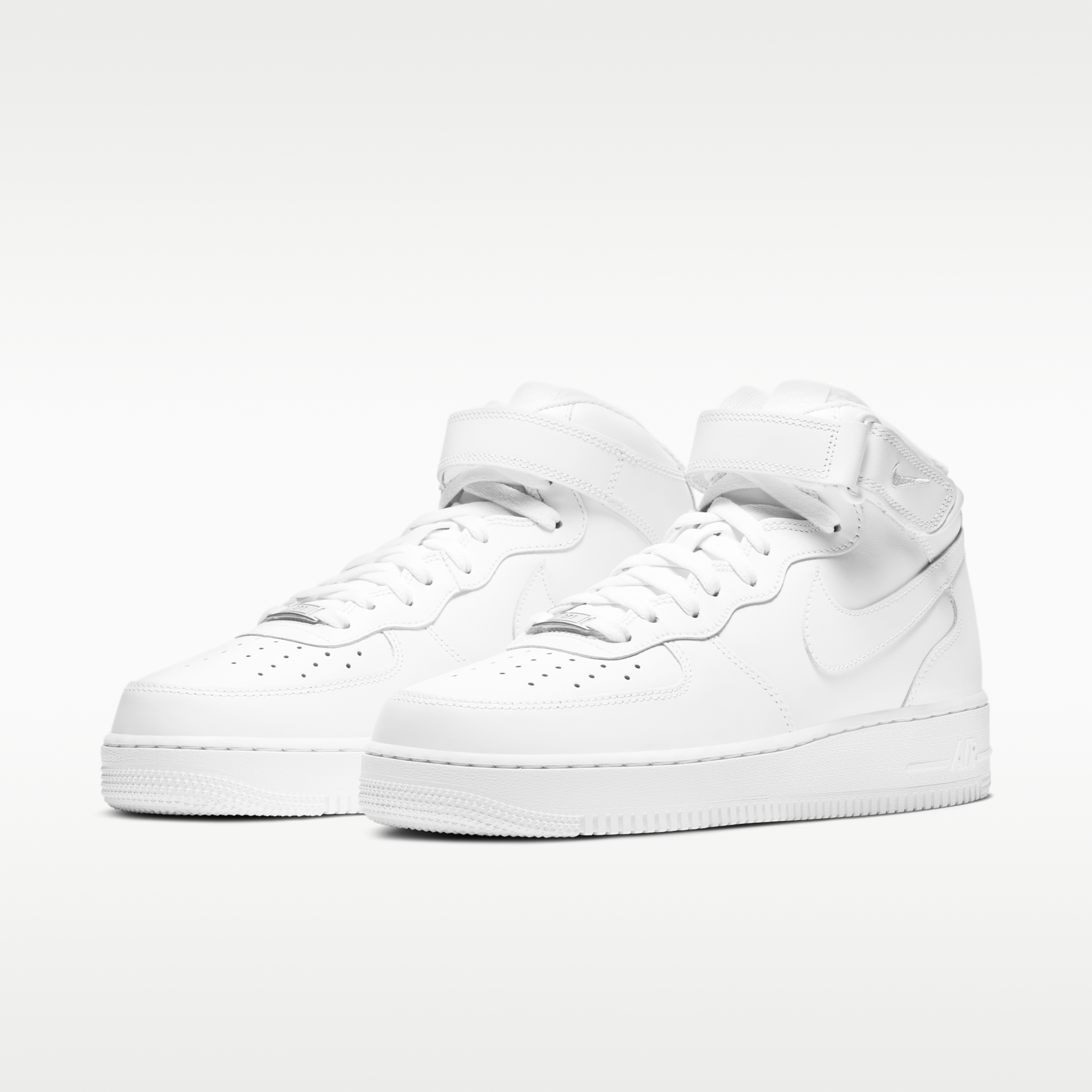 Nike Air Force 1 Mid '07 - Λευκό/Λευκό - 5