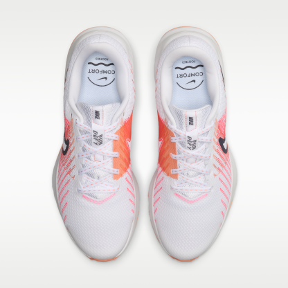 Nike Run Defy - Λευκό/Hyper Pink/Crimson Bliss/Gridiron - 4