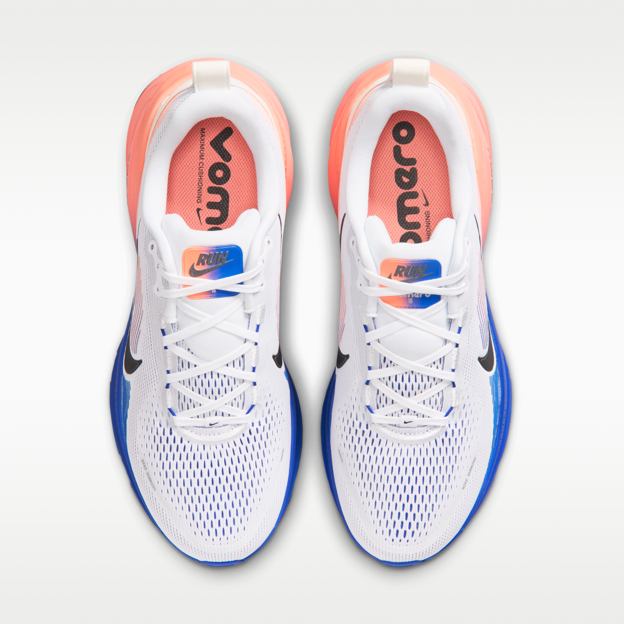 Nike Vomero 18 - Λευκό/Racer Blue/Atomic Pink/Μαύρο - 4