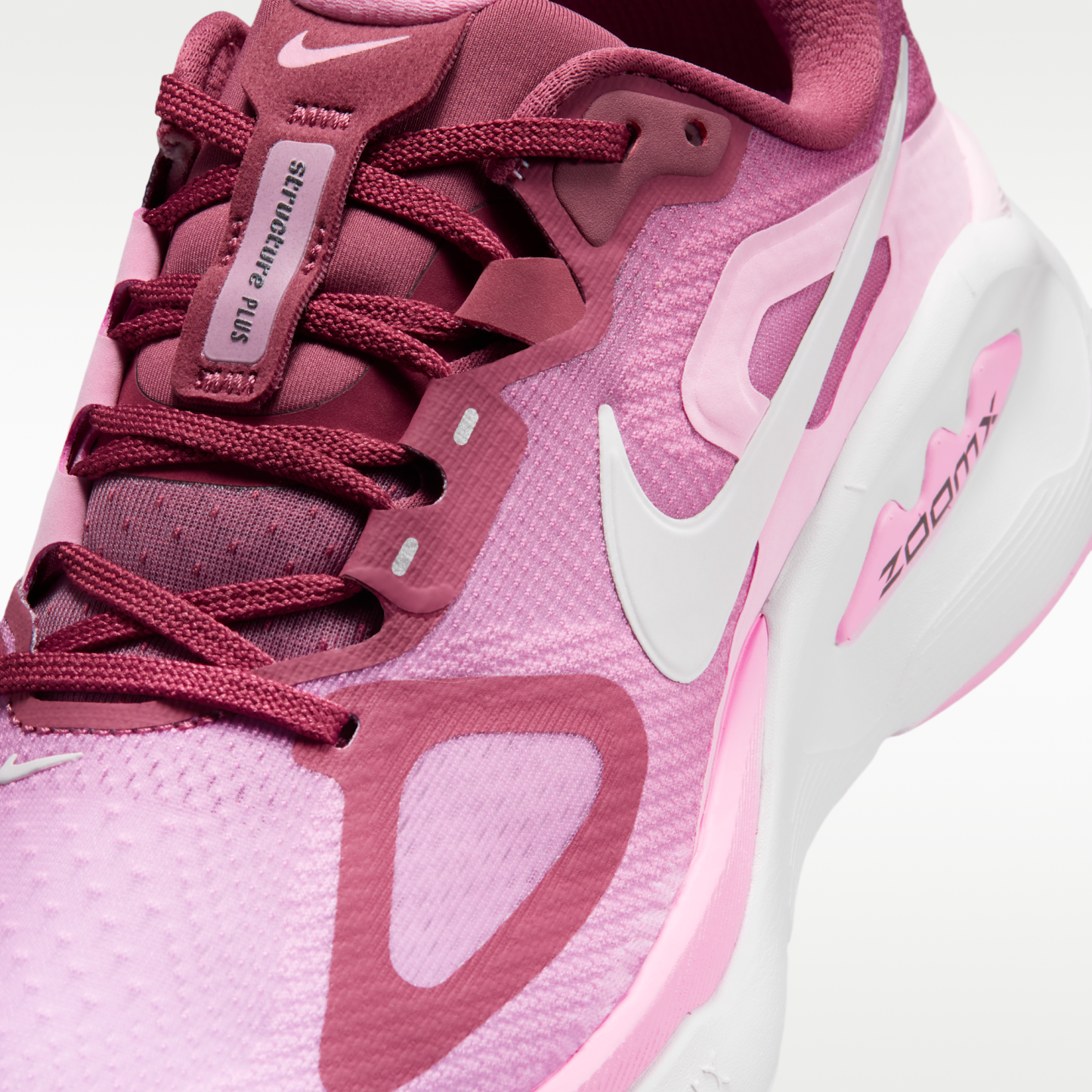 Nike Structure Plus - Pink Smoke/Pink Rise/Light Magenta/Λευκό - 7