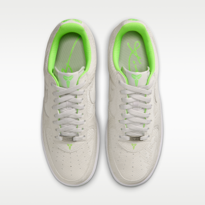 Kobe Air Force 1 Low - Vast Grey/Λευκό/Electric Green - 4