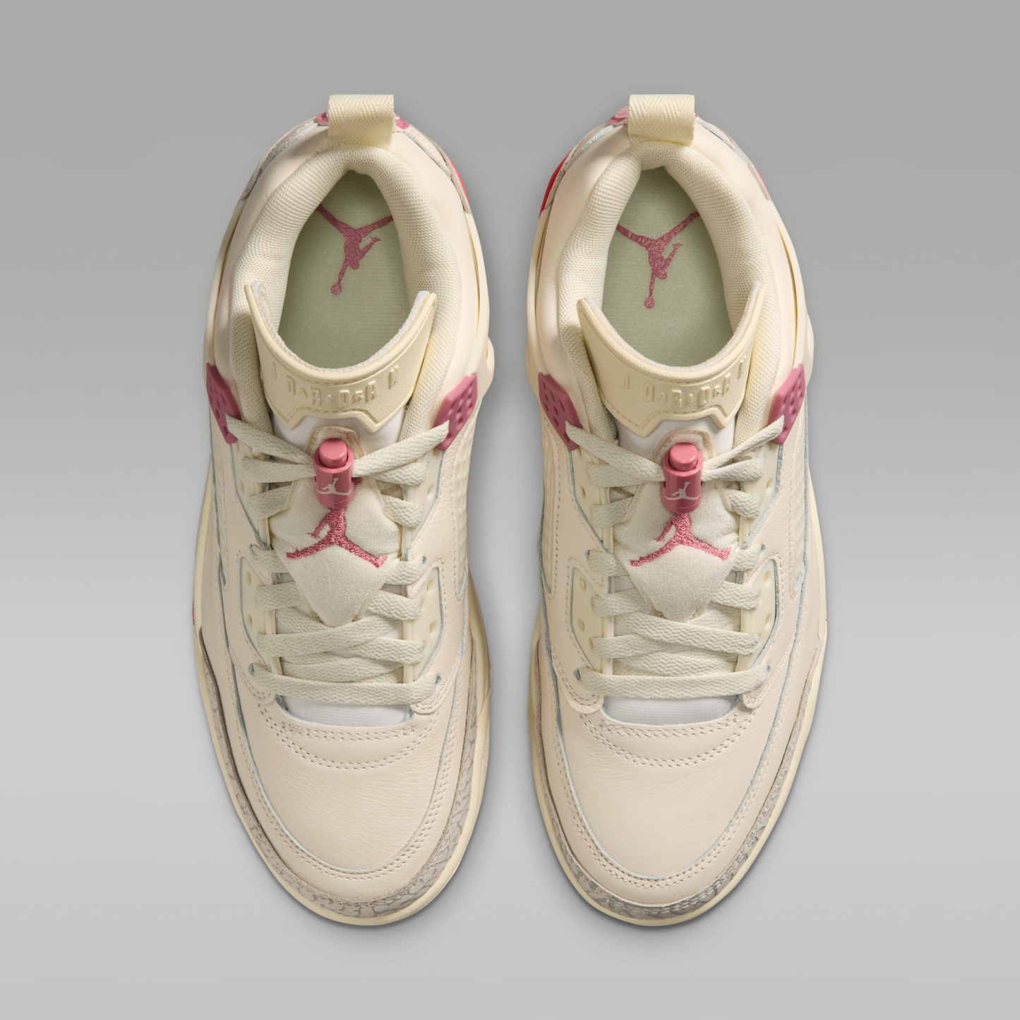 Jordan Spizike Low - Pale Ivory/Track Red/Coconut Milk/Desert Berry - 4