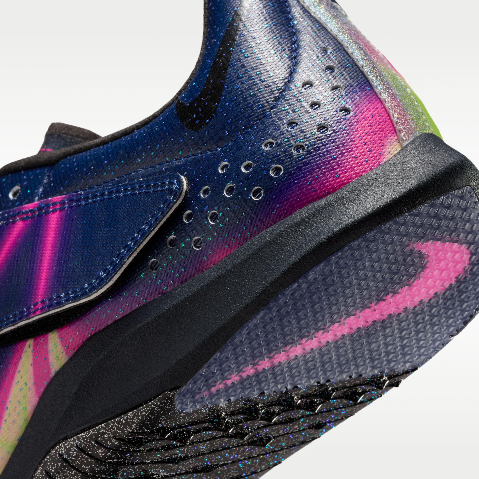 Nike Long Jump Elite Glam - Pink Blast/Blue Void/Electric Green/Μαύρο - 9