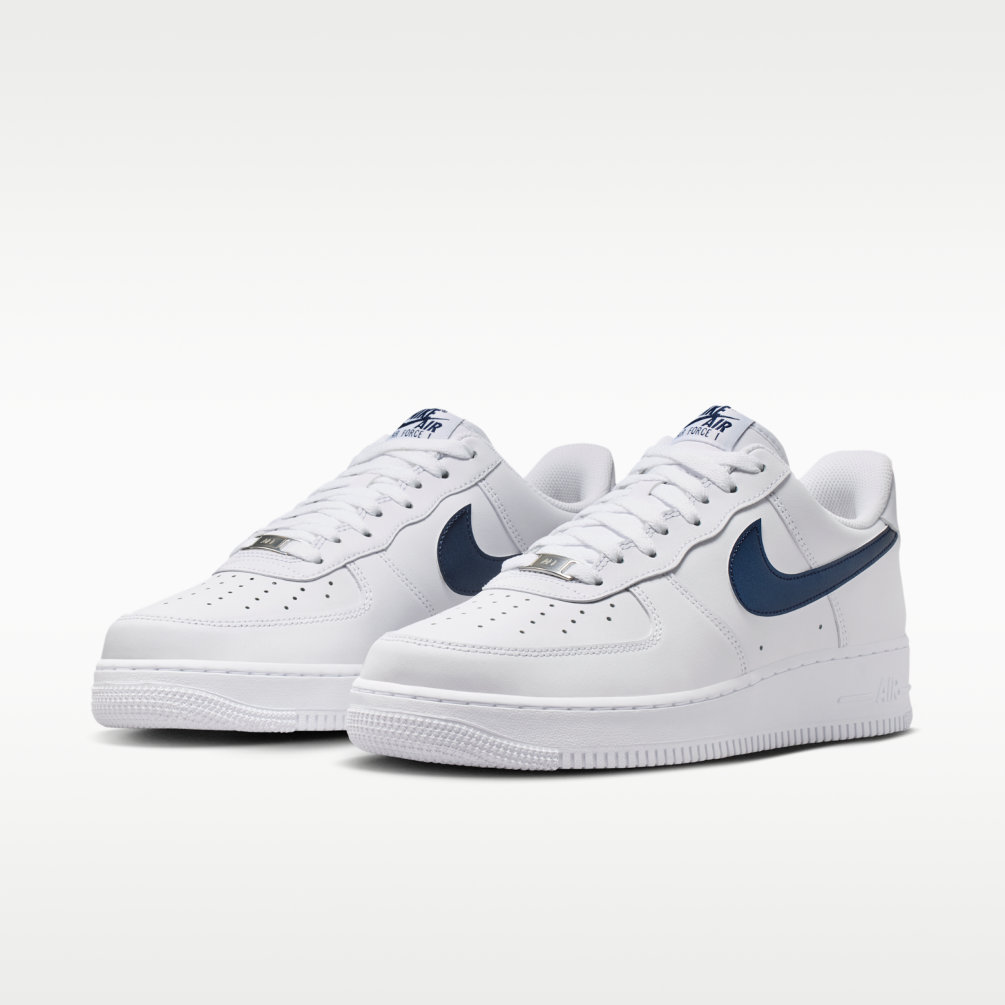 Nike Air Force 1 '07 LV8 "ΗΠΑ" - Λευκό/University Red/University Red/Midnight Navy - 5
