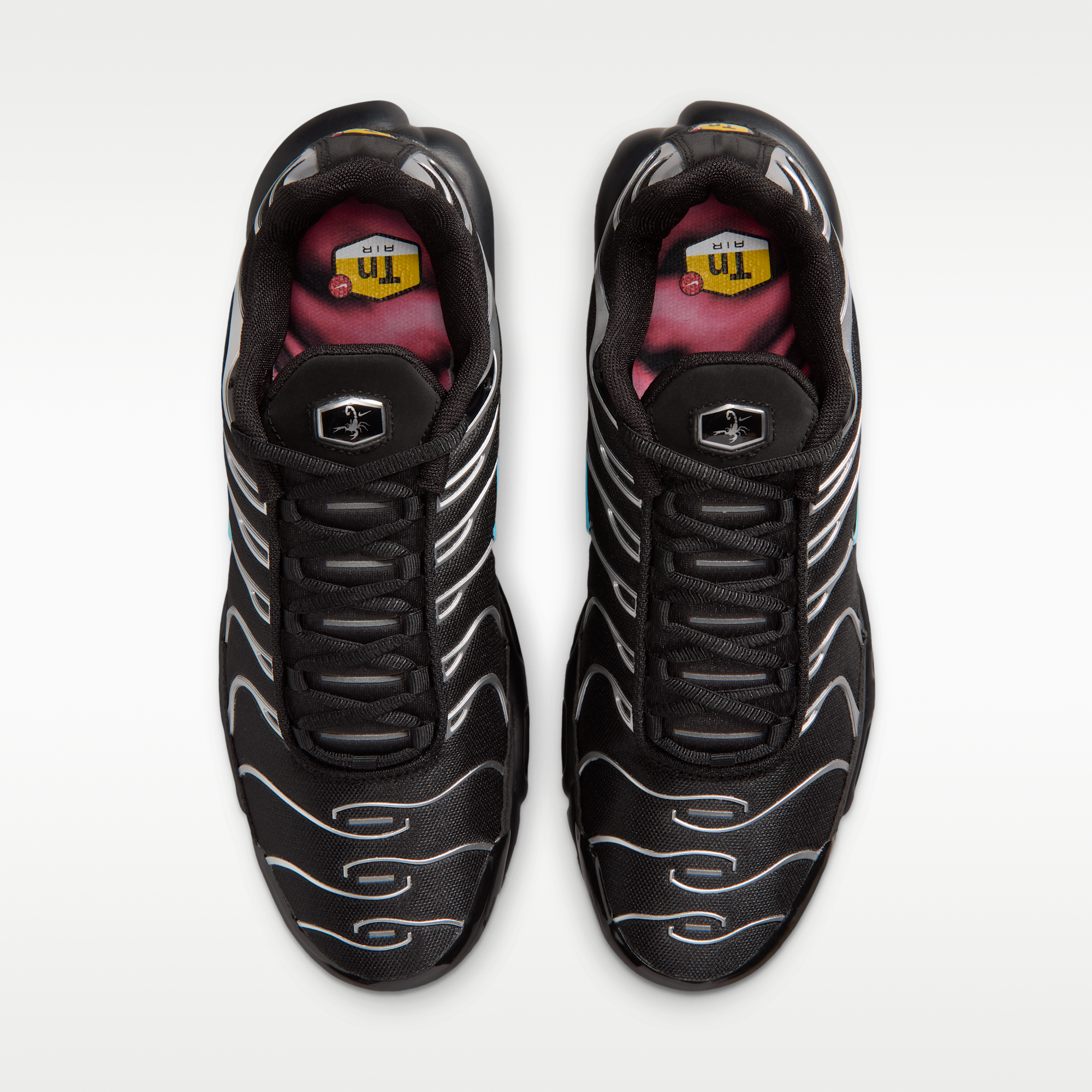Nike Air Max Plus Premium "Scorpion" - Μαύρο/Chrome/Gamma Blue - 4
