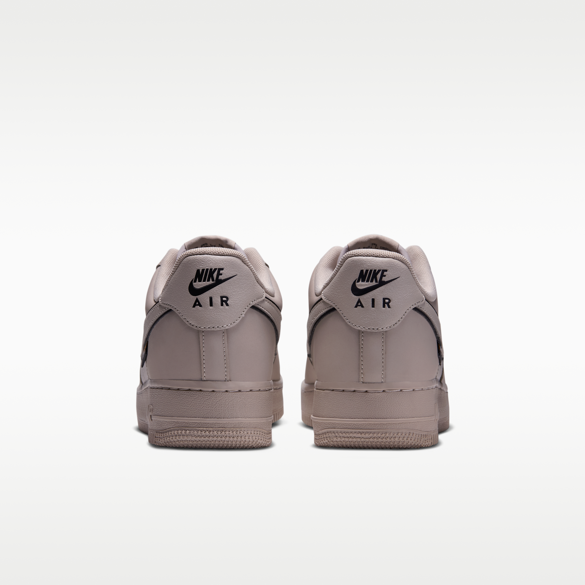 Nike Air Force 1 Low '07 - Cream II/Μαύρο/Cream II - 6