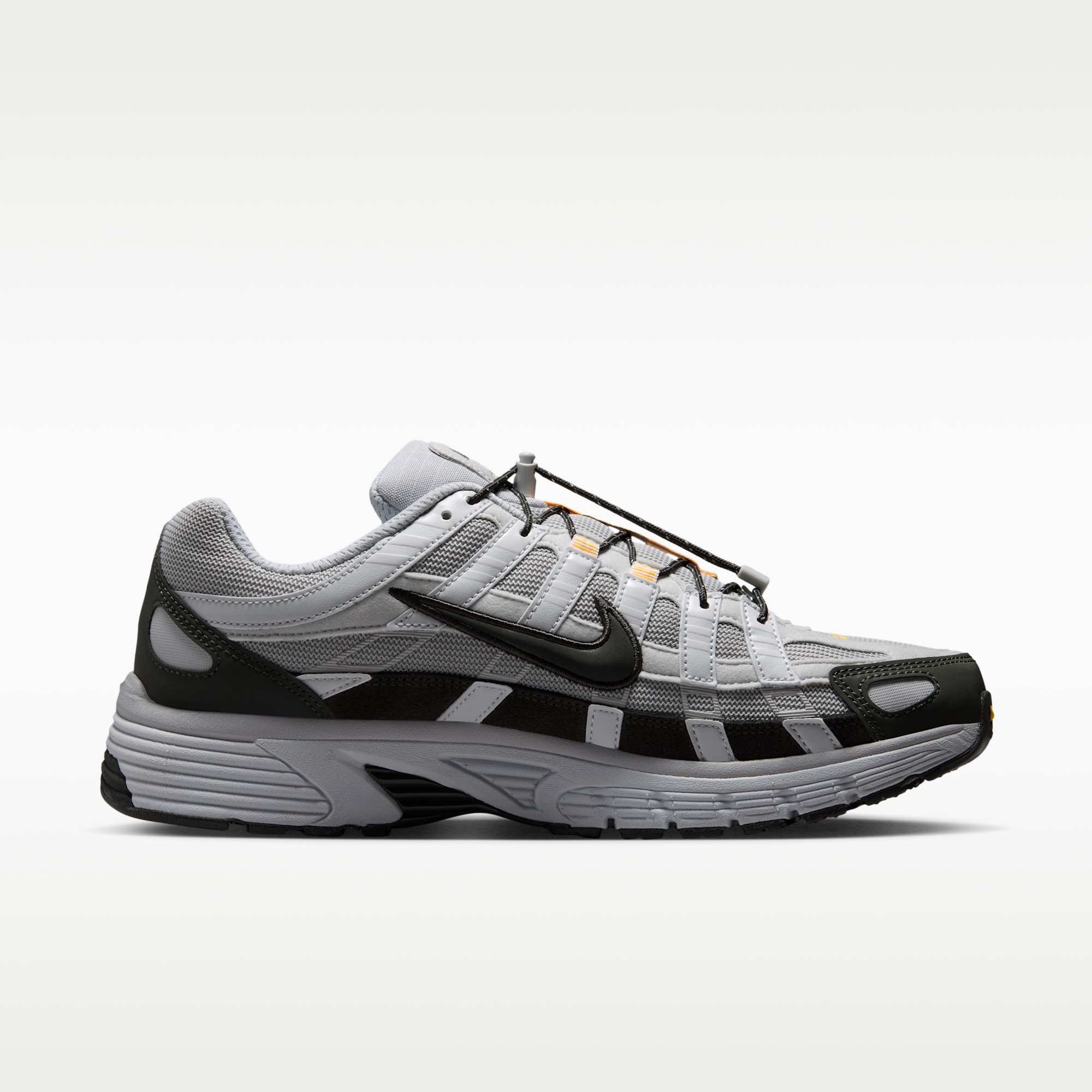 Nike P-6000 - Grey Fog/Photon Dust/Laser Orange/Newsprint - 3